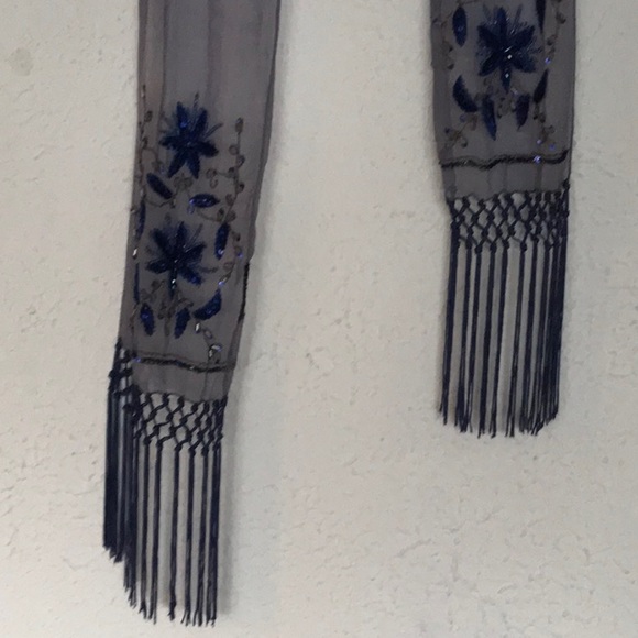 Beaded Scarf - Picture 1 of 5